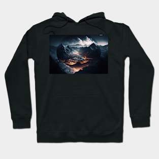 Mirrored City Globe Hoodie